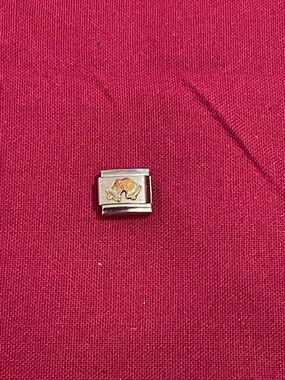 Vintage Wedding Bell Italian Charm